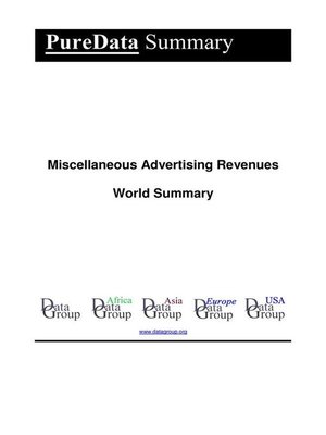 cover image of Miscellaneous Advertising Revenues World Summary